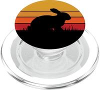 Coniglio Coniglio Lepre Cottontail Farm Farmer Farming PopSockets PopGrip per MagSafe