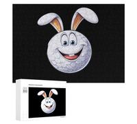 Coniglio di Pasqua Coniglio Golf Ball Puzzle per Adulti Famiglia Attività Giochi Home Decor Puzzle 300 PCS
