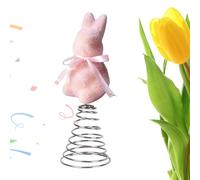 Coniglio Di Pasqua Decorazione Per Vertice 'Albero | Ornamento Primavera in Schiuma Animale,Topper In Coniglio Per Feste - per la Decorazione Primavera a Casa e per Raduni Festivi