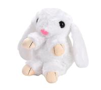 Coniglio di peluche elettrico: può cantare, ballare, ripetere, imparare a parlare, giocattolo luminoso per bambini | coniglietto di peluche interattivo che si stimola, immaginazione e creatività di