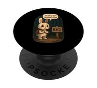 Coniglio Divertente Meme - That’s Not a Good Sign PopSockets PopGrip Adesivo