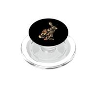 Coniglio Floreale Botanico Bunny Amante Animali PopSockets PopGrip per MagSafe