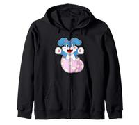 Coniglio Guscio d'uovo Felpa con Cappuccio