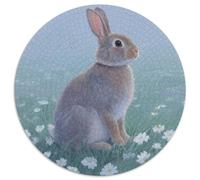 Coniglio Jigsaw Puzzle Impossibili 1000Pcs Animali Decorazione Per La Casa. Giochi Rilassamento E Intelligence Per Adulti E Bambini Da 12 Anni 1000pcs 67.5x67.5cm)