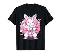 Coniglio Karate Jiu-Jitsu MMA Taekwondo Martail Arts Bunny Maglietta
