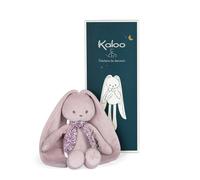 KALOO - Lapinoo - Doudou Coniglio - Peluche in Velluto a Coste per Neonato - 35 cm - Colore Rosa - Materiale Ultra Morbido - Confezione Regalo - dalla Nascita, K972200