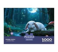 Coniglio Lop Puzzle Impossible 1000 Pezzi Decorazione Per La Casa. Giochi Rilassamento E Intelligence Per Adulti E Bambini Da 12 Anni 70x50cm/1000pcs