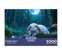 Coniglio Lop Puzzle Impossible 1000Pcs Decorazione Per La Casa. Rilassamento E Intelligence Per Adulti E Bambini Da 12 Anni 38x26cm/1000pcs