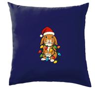 Coniglio Luci di Natale - Cuscino - Love Carino Cucciolo Divertente