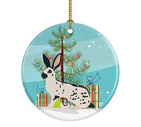 Coniglio Macchiato Inglese Ciondoli Natalizi Ceramica Christmas Party Bomboniere Con Cordino Ciondoli Decorazione Albero Di Natalizia