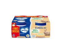 DANONE NUTRICIA SpA SOC.BEN. MELLIN OMOGENEIZZATO CONIGLIO 4X80 GRAMMI