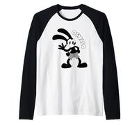 Coniglio Oswald Che ondeggia Il Maglia con Maniche Raglan