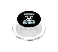 Coniglio pasquale con scritta "I'm The Accordion Bunny Floral Matching Family" PopSockets PopGrip per MagSafe