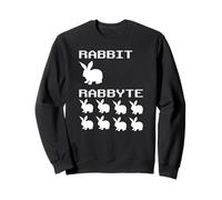 Coniglio & Rabbyte Computer Coding Nerds Scherzi Programmatore Felpa