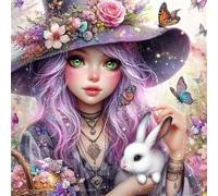 Coniglio ragazza magica 300 Pezzi Puzzle, 300 pezzi puzzle Classico per adulti, Fai Da Te Giochi Educativo e Giocattoli Sfida, Intrattenimento Creativo, Puzzle Impossible