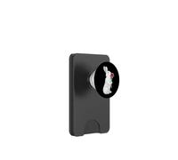 Coniglio Rosa Fiore PopSockets PopWallet per MagSafe