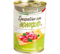 Unipro Dog Adult Spezzatino con Coniglio - Unipro Dog Adult Spezzatino con Coniglio - Lattina Da 400 Gr - CONFEZIONE RISPARMIO
