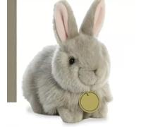 Coniglioe interattivo, Coniglio generico Coniglio di peluche, Coniglios robot interattivo, Peluche pasquale, Il mio coniglioe realistico, Orecchie che saltano, si contorcono e treman (bianco)