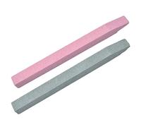 Conijiwadi 2pcs Quarzo Scrub Nail File Cuticle Rimuovere Stick Nail Art Rettifica Stone Exfoliate Carving Pusher Manicure Care Tool