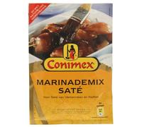 Conimex Marinademix Saté, Mix per marinata per carne, pollame, pesce e gamberetti, spezie, 38 g
