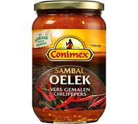 Conimex Sambal Oelek, salsa indonesiana alle erbe di peperoncini macinati, 200 g