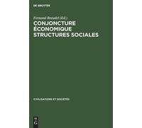Conjoncture Économique Structures Sociales (Copertina rigida)
