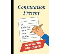 Conjugaison Présent; avec les verbes rouges Montessori à découper, conjugaison CE1-CE: Conjugaison Présent; avec les verbes rouges Montessori à découper, conjugaison CE1-CE