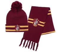 CONJUNTO 2 PIEZAS BUFANDA HARRY POTTER GRYFFINDOR RED
