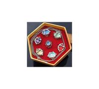Conjunto de anillos de siete gemas de Katekyo Reborn, accesorios de cosplay