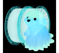 Conjure Glow in the Dark PLA 3D Printer Filament, Change White to Rainbow Multicolour PLA Filament 1.75mm 2KG/4.4LB Filament Works for most 3D Printers
