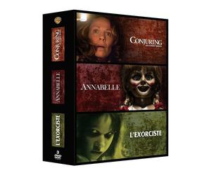 Conjuring I Dossier Warren + Annabelle + L'Esorcista COFANETTO DVD NUOVO