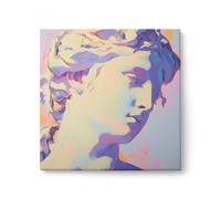 ConKrea - Quadro in Tela - Classic Pop - Anthea Dea Greca - Echi di Luce - Senza Cornice - 70x70cm
