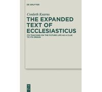 Conleth Kearns The Expanded Text of Ecclesiasticus (Copertina rigida)