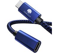 CONMDEX Cavo Di Prolunga Usb C Cavo Da Maschio A Femmina Cavo Di Ricarica Dati Usb 3.1 5Gbp, Supporto 20V5A/100W Cavo Di Prolunga Video/Audio 4K Compatibile Con Macbok M1 M2, Galaxy S23/22, Blu