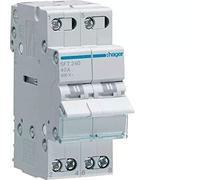 Commutatore 1-0-2 2 Poli 40A 2 Moduli | Hager