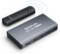 Conmutador HDMI 3 Entradas 1 Salida 4K @ 60 Hz - Switch 4K Con Mando a Distancia