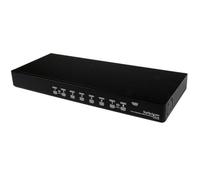 Conmutatore KVM 8 Porte USB PS/2 StarTech SV831DUSBGB Rack 1U Nero