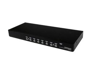 Conmutatore KVM 8 Porte USB PS/2 StarTech SV831DUSBGB Rack 1U Nero