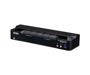 Conmutatore KVM Aten CS1924A 4 computer DisplayPort 8K Ultra HD