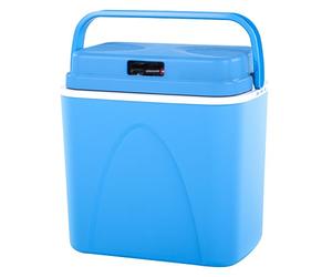 Connabride CB22 - Frigorifero termoelettrico, 12 V, blu, 22 litri