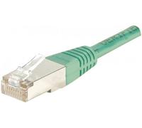 CONNECT 0,15 m Rame/Alluminio RJ45 Cat.6 F/UTP Cavo Patch, Colore: Verde