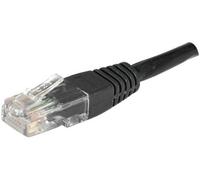 CONNECT 0.30 m Rame/Alluminio RJ45 Cat.5e U/UTP Cavo Patch - Nero