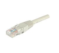 CONNECT 0,50 m Rame/Alluminio RJ45 Cat.5e U/UTP Cavo - Bianco