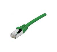 CONNECT 0,50 m Rame RJ45 Cat.6 A S/FTP LSZH Cavo Patch antigroviglio - Verde