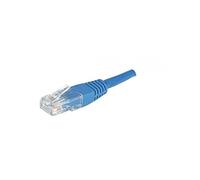 CONNECT 1,50 m Rame RJ45 Cat.5e U/UTP Cavo Patch, Colore: Blu