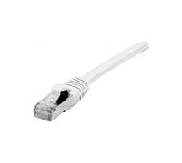 Connect 15 m Full Rame RJ45 Cat.6 F/UTP LSZH Cavo Patch antigroviglio, Colore: Bianco