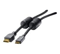 CONNECT 3 M ad Alta velocità Mini HDMI Cavo, Colore: Nero