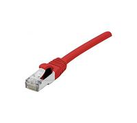 CONNECT 3 M Rame RJ45 Cat.6 A S/FTP LSZH antigroviglio Cavo Patch, Colore: Rosso