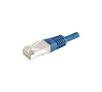 CONNECT 3 M Rame RJ45 Cat.Rete F/UTP Cavo Patch, Colore: Blu