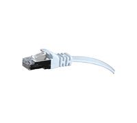 CONNECT 3 M Rame RJ45 U/FTP Cat.6 Cavo Patch Piatto, Colore: Bianco